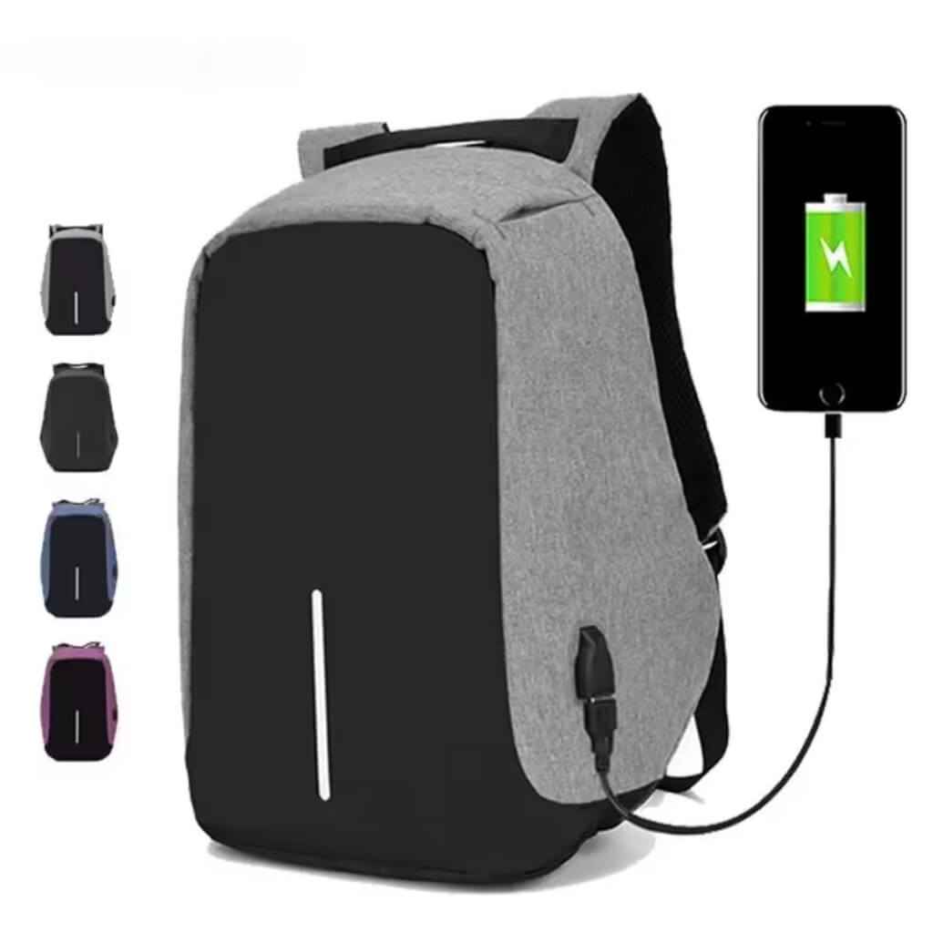Mochila Antifurto Executiva com Porta USB