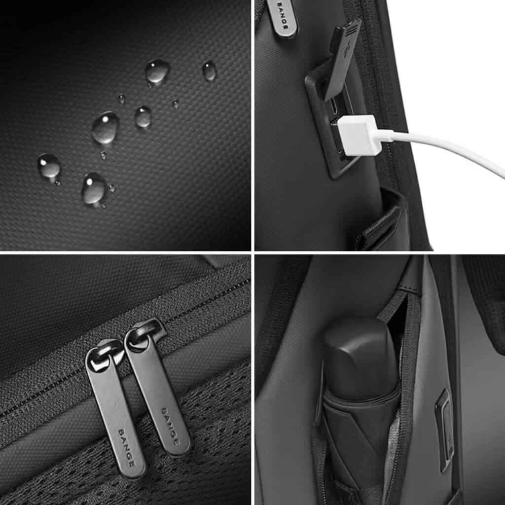 Mochila Antifurto Porta USB para Notebook