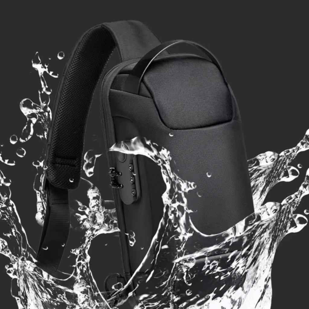 Mochila Antifurto com Senha e Porta USB