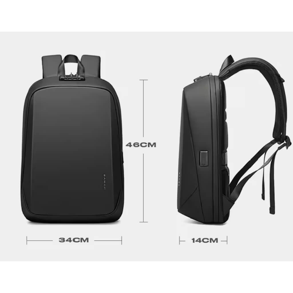Mochila para Notebook Antifurto Impermeável com Senha - ClickMade