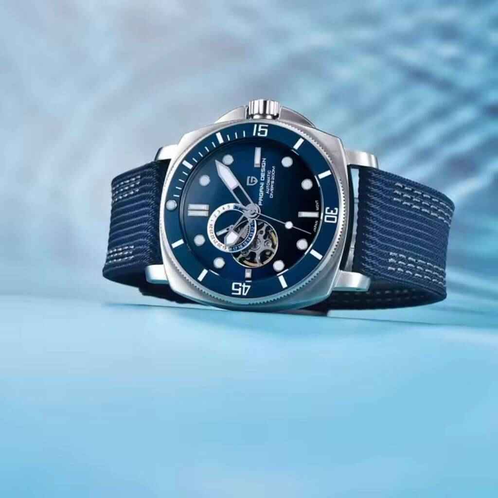 Relógio Pagani Design Modelo Celestial Blue