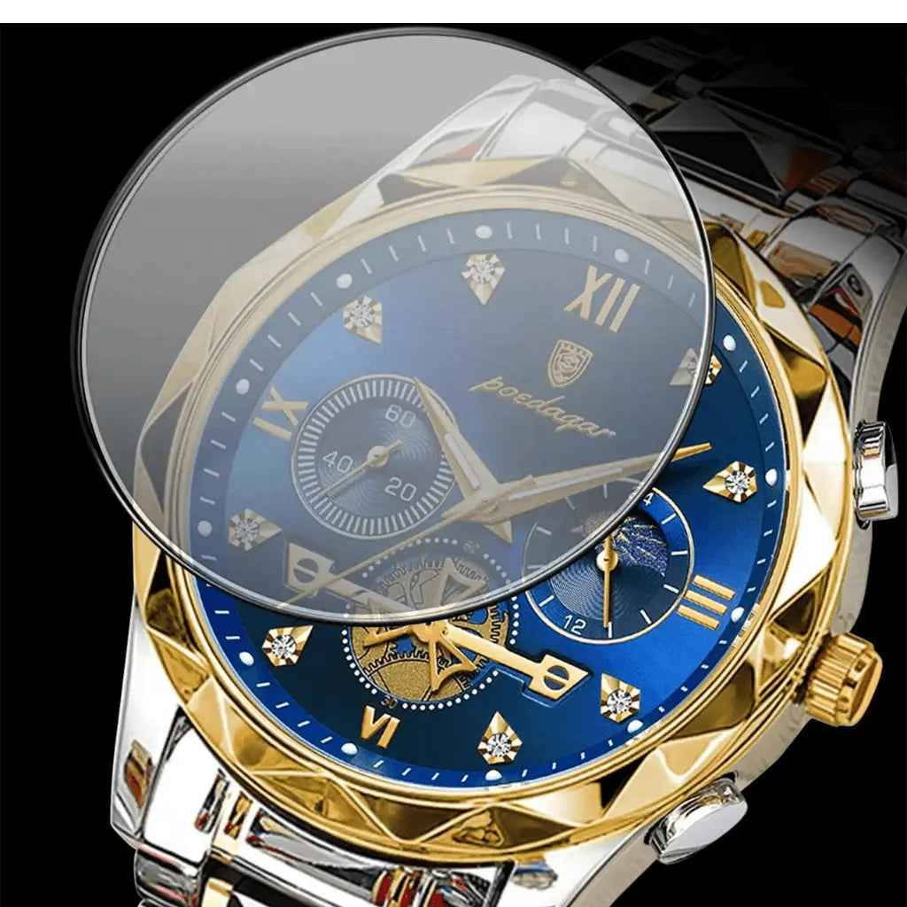 Relógio Masculino de Luxo Modelo Vanguard