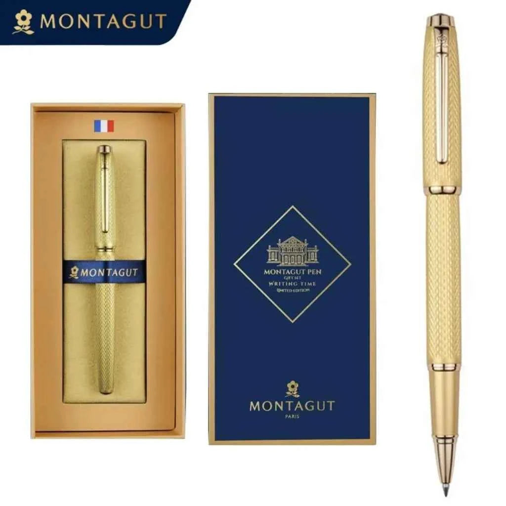 Caneta Clickmade Rollerball Série Montagut modelo 7569 + Kit Presente