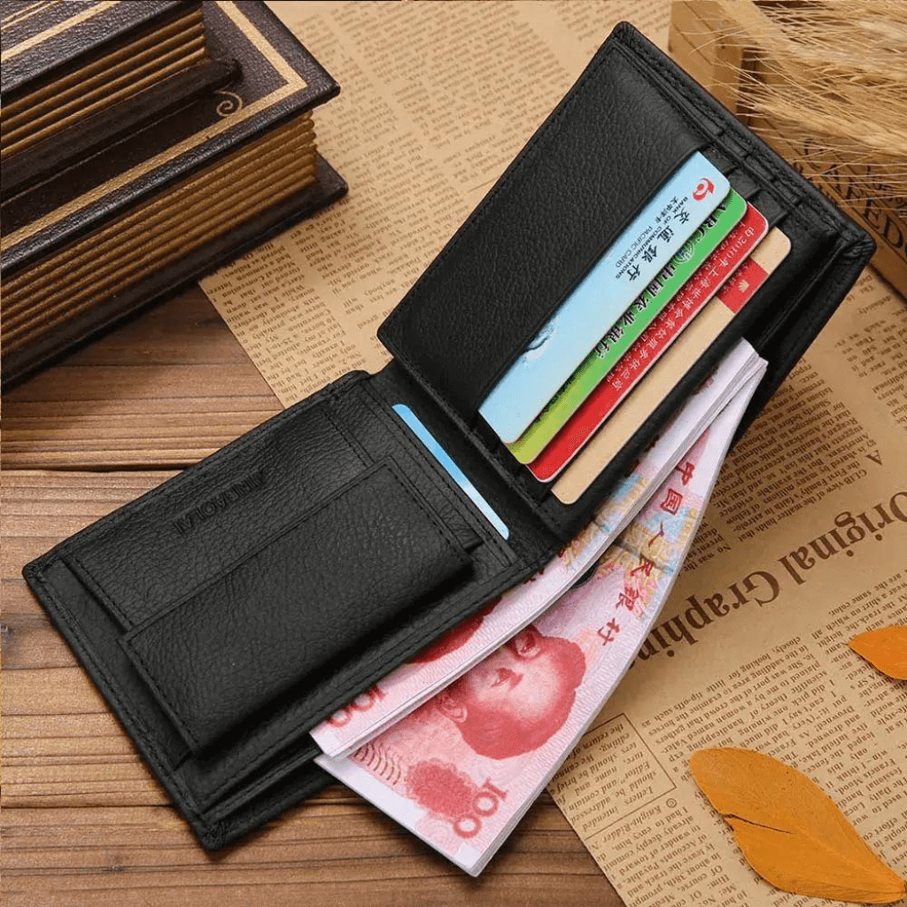 Carteira Masculina em Couro Modelo Executive - ClickMade