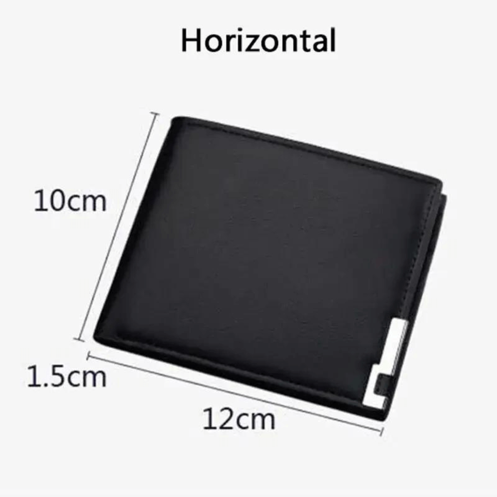 Carteira Masculina em Couro Modelo Money Clip - ClickMade