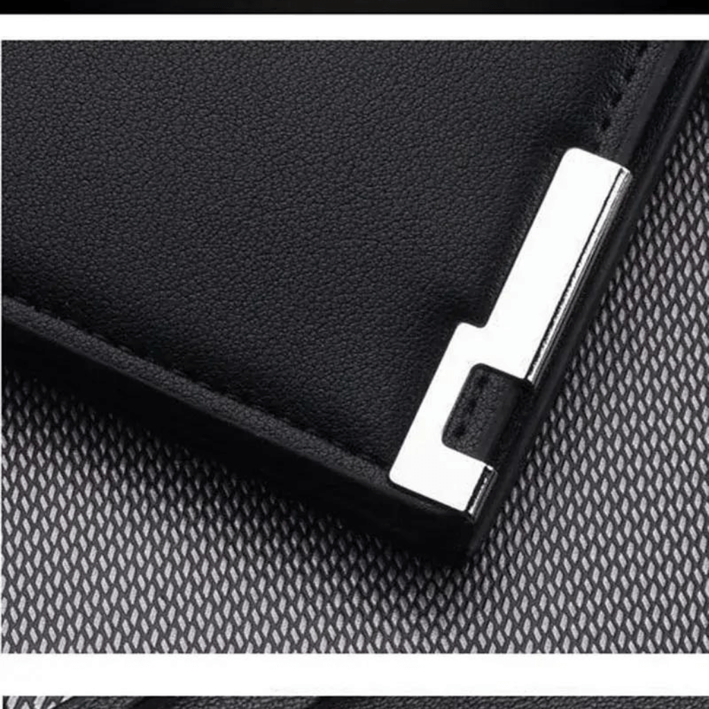 Carteira Masculina em Couro Modelo Money Clip - ClickMade