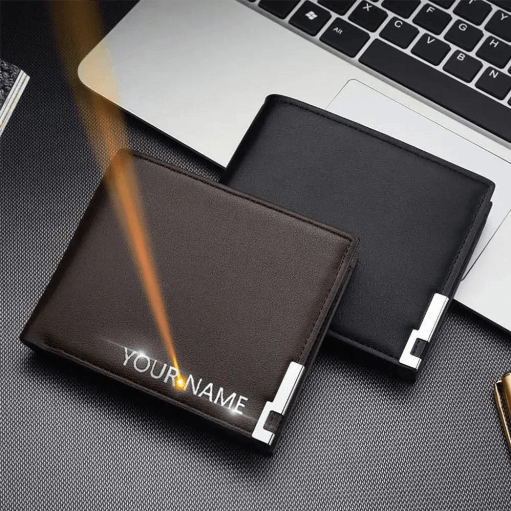 Carteira Masculina em Couro Modelo Money Clip - ClickMade