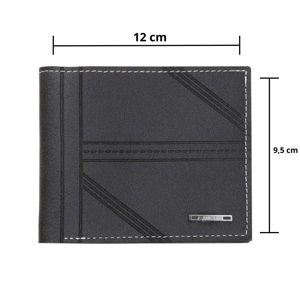 Carteira Masculina em Couro Modelo Urban - ClickMade