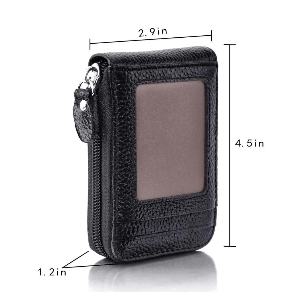 Carteira Masculina de Couro Modelo Vintage - ClickMade