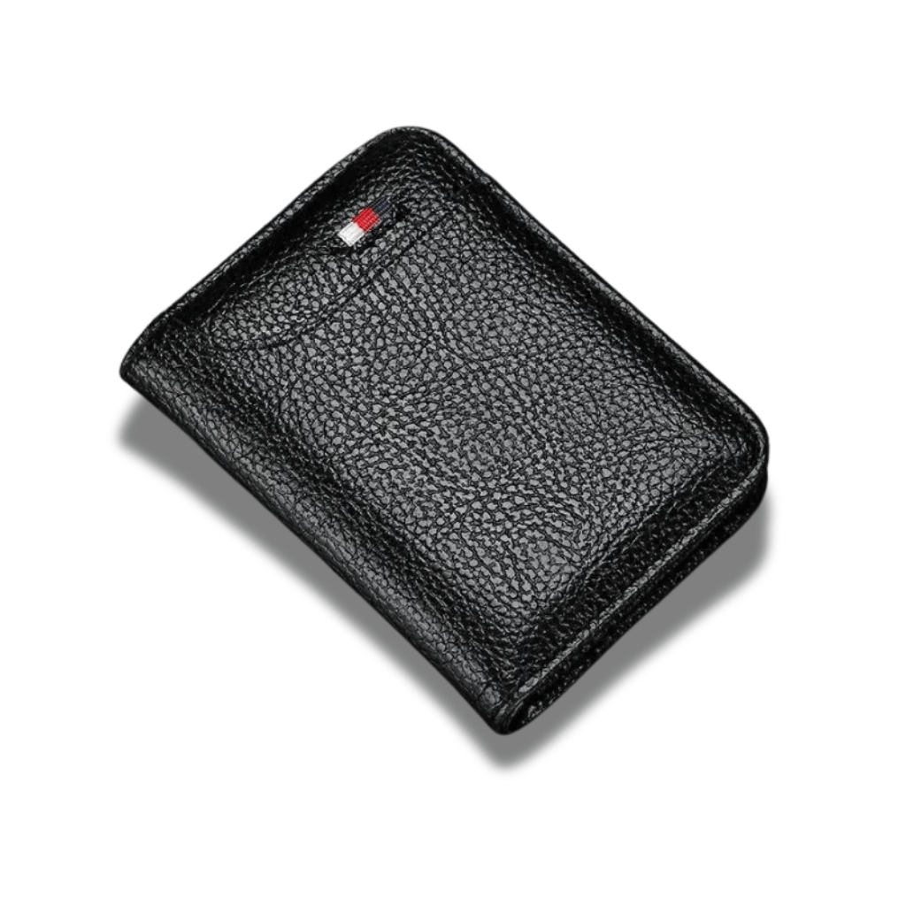 Carteira Masculina Slim de Couro Modelo SlimFlex - ClickMade