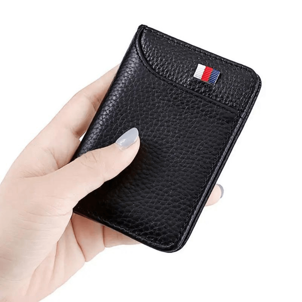 Carteira Masculina Slim de Couro Modelo SlimFlex - ClickMade