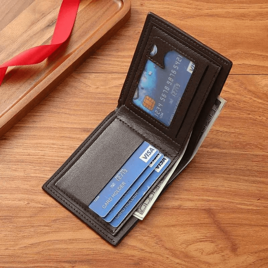 Carteira Masculina Slim em Couro Modelo UltraSlim - ClickMade