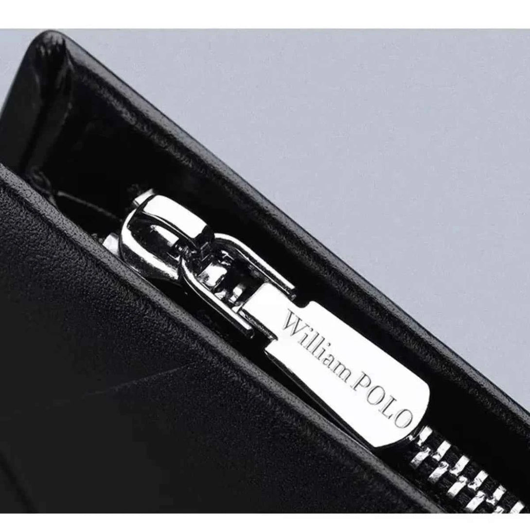 Carteira Masculina Slim em Couro Modelo Prime