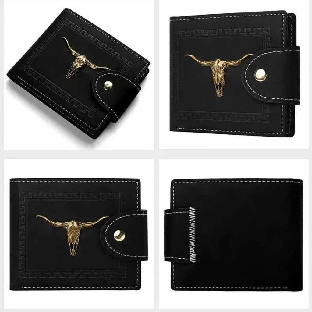 Carteira Masculina Slim Modelo Vintage Billfold