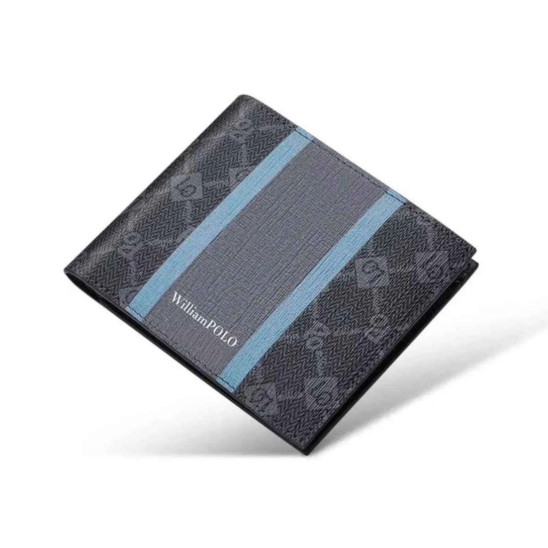 Carteira Masculina Slim Willian Polo de Couro Legitimo Modelo Imperium