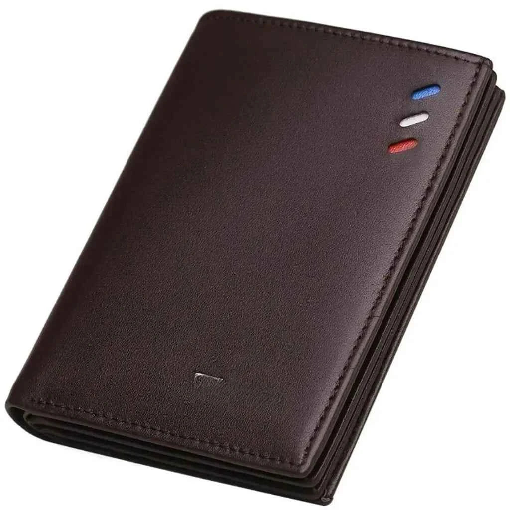 Carteira Slim Willian Polo de Couro Legitimo Modelo Milano