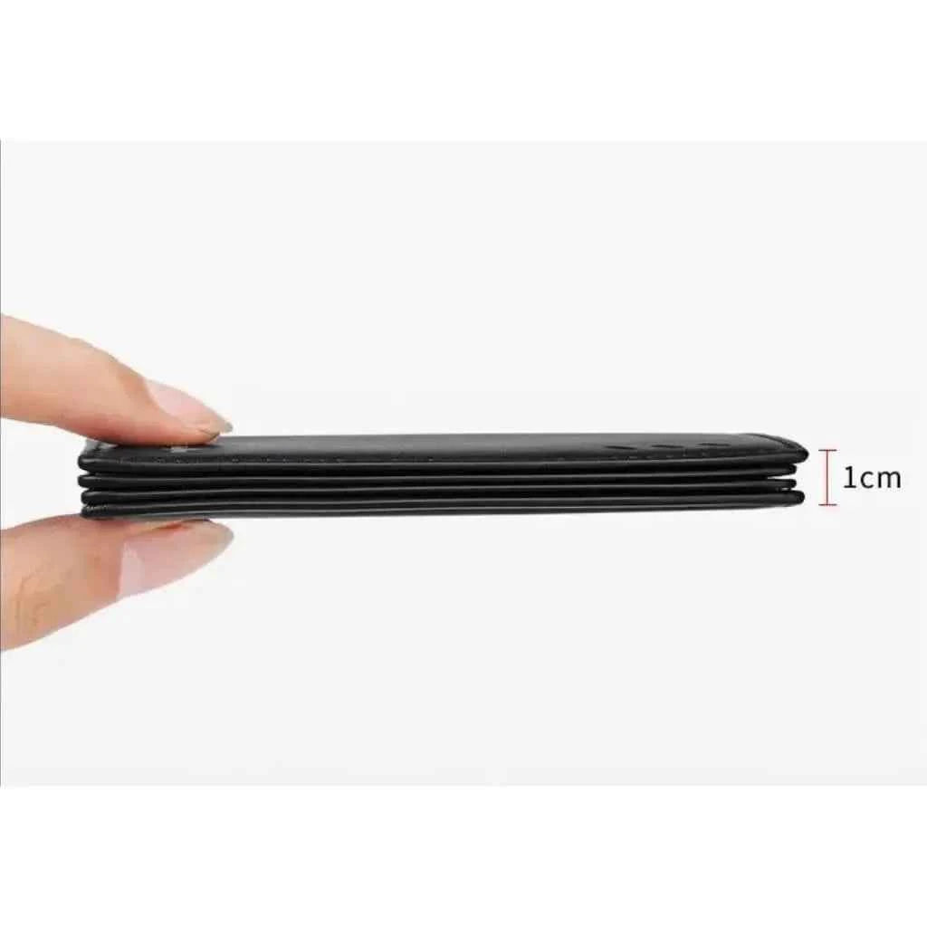 Carteira Slim Willian Polo de Couro Legitimo Modelo Milano