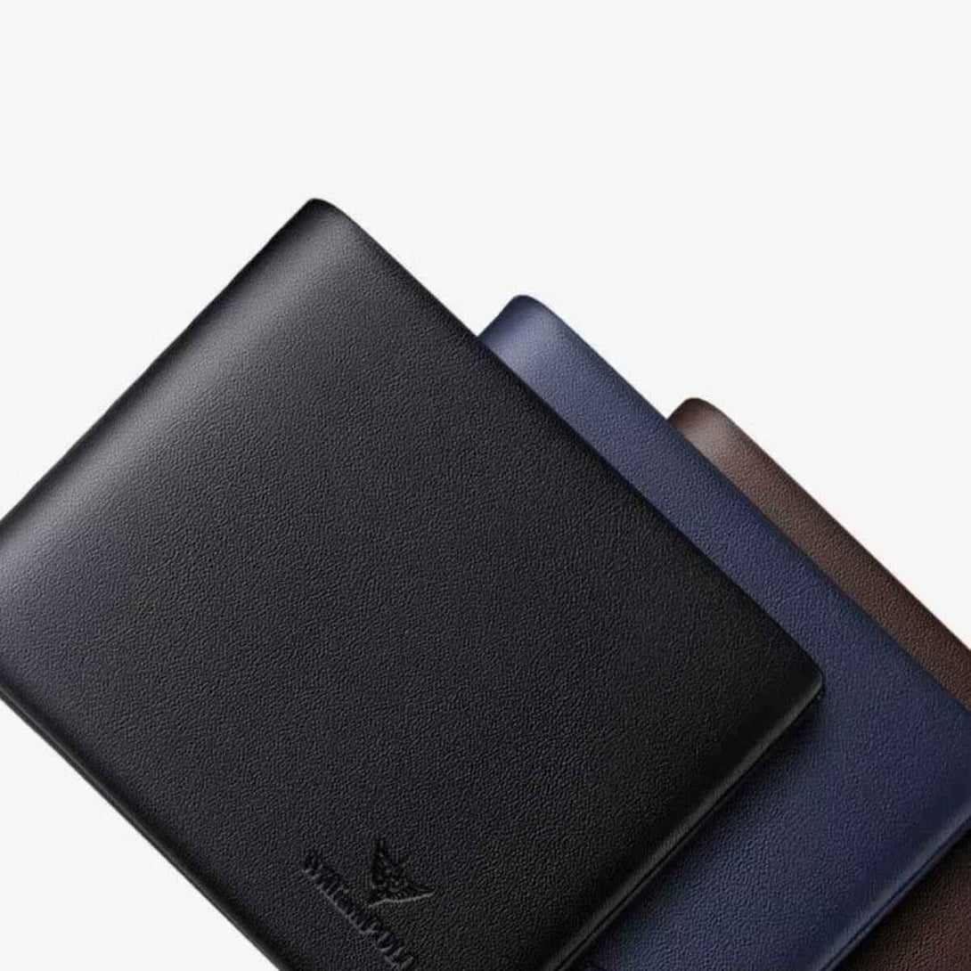 Carteira Slim Willian Polo de Couro Legitimo Modelo Mono