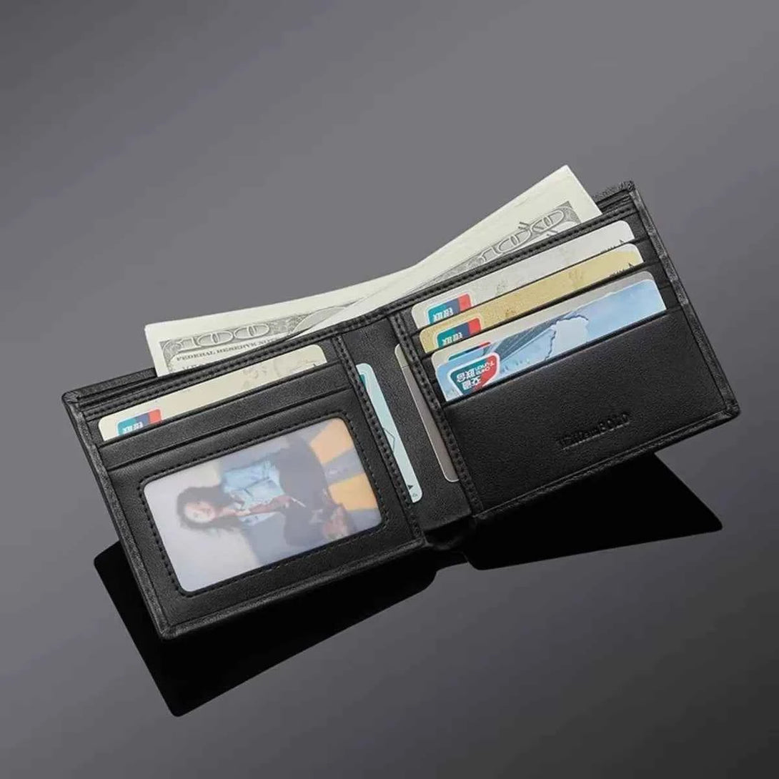 Carteira Slim Willian Polo de Couro Legitimo Modelo Vault