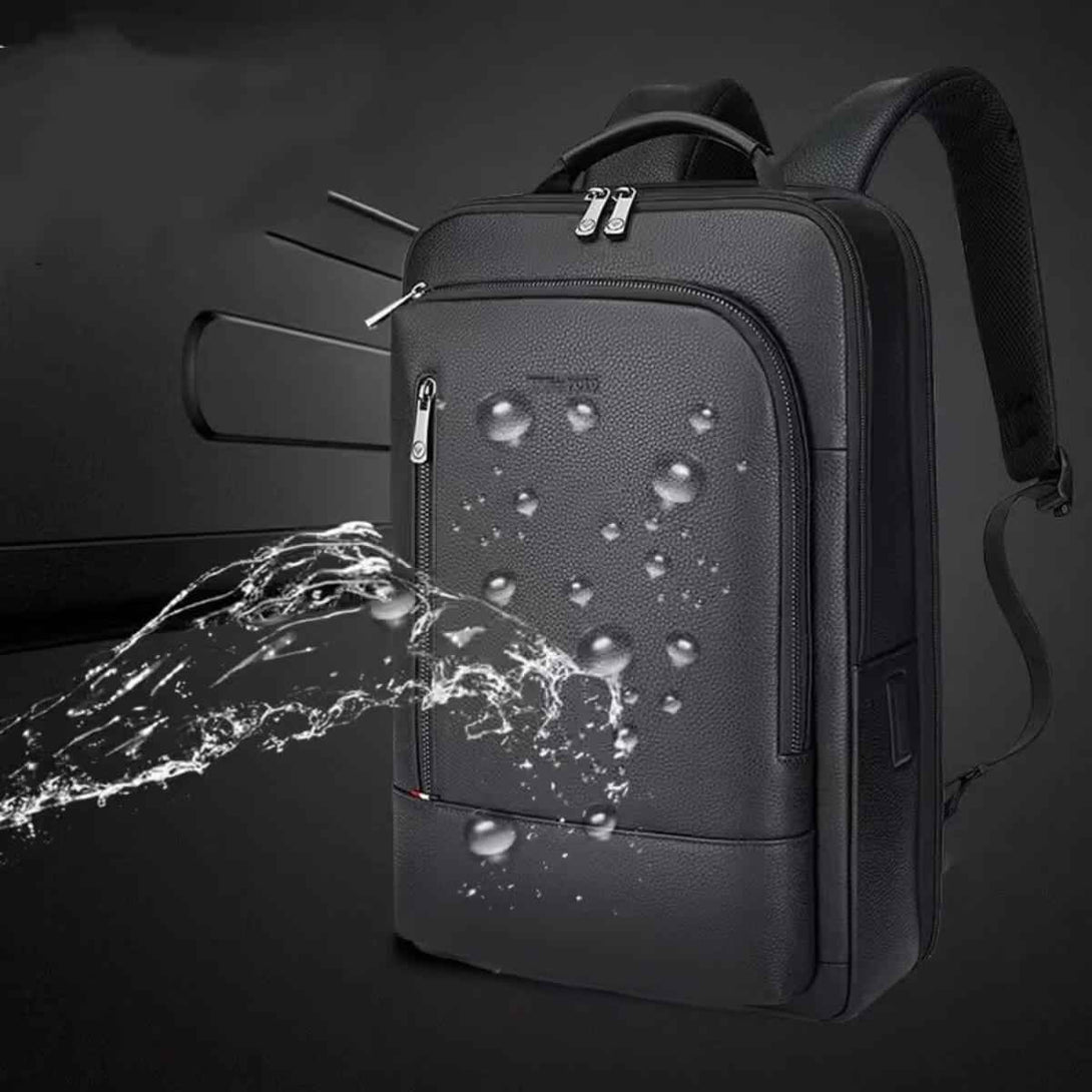 Mochila em Couro William Polo para Notebooks Modelo Vintage