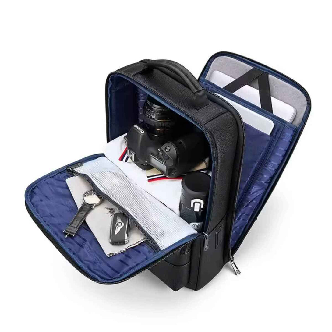 Mochila em Couro William Polo para Notebooks Modelo Vintage