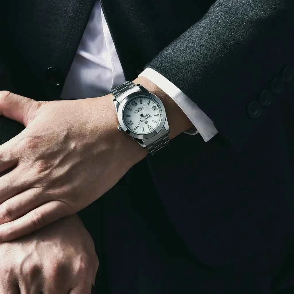 Relógio Masculino Automátco Modelo Bravus Silver