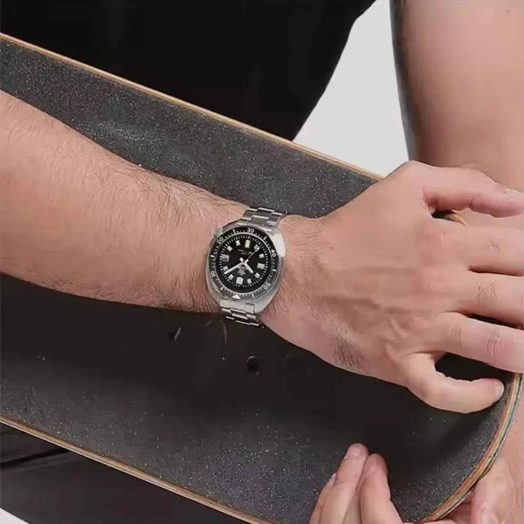 Relogio Masculino Automatico Modelo Monarch Black
