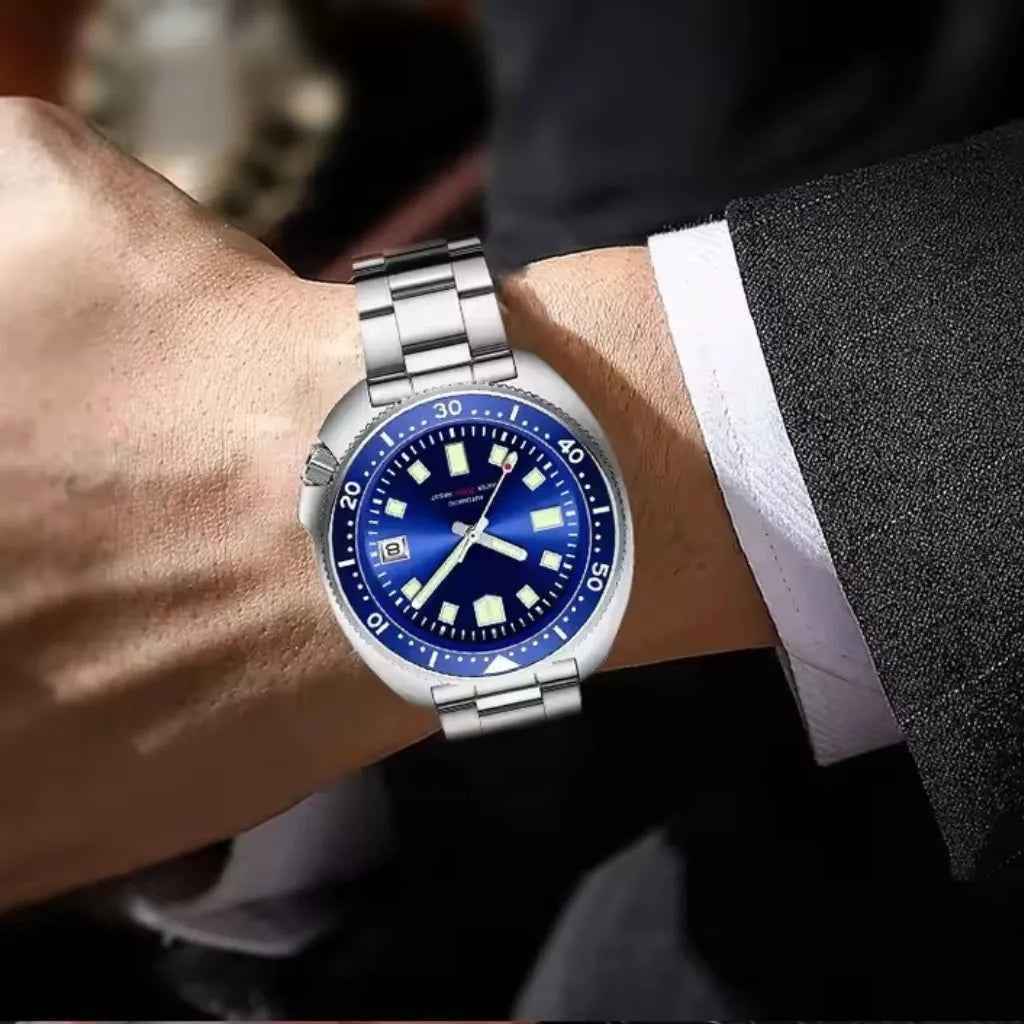 Relogio Masculino Automatico Modelo Monarch Blue