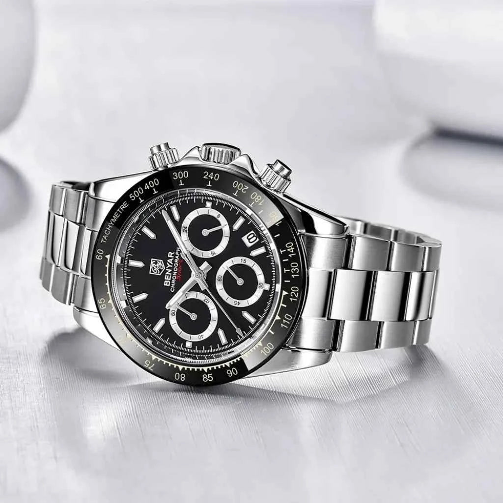 Relógio Masculino Automático Modelo Vienna Black