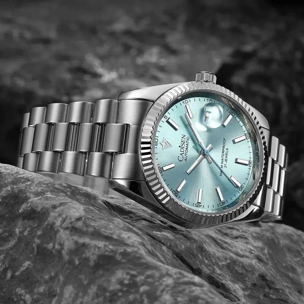 Relógio Masculino Automático Modelo Zenith Blue
