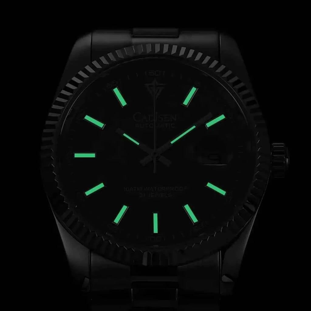 Relógio Masculino Automático Prata Modelo Zenith Silver