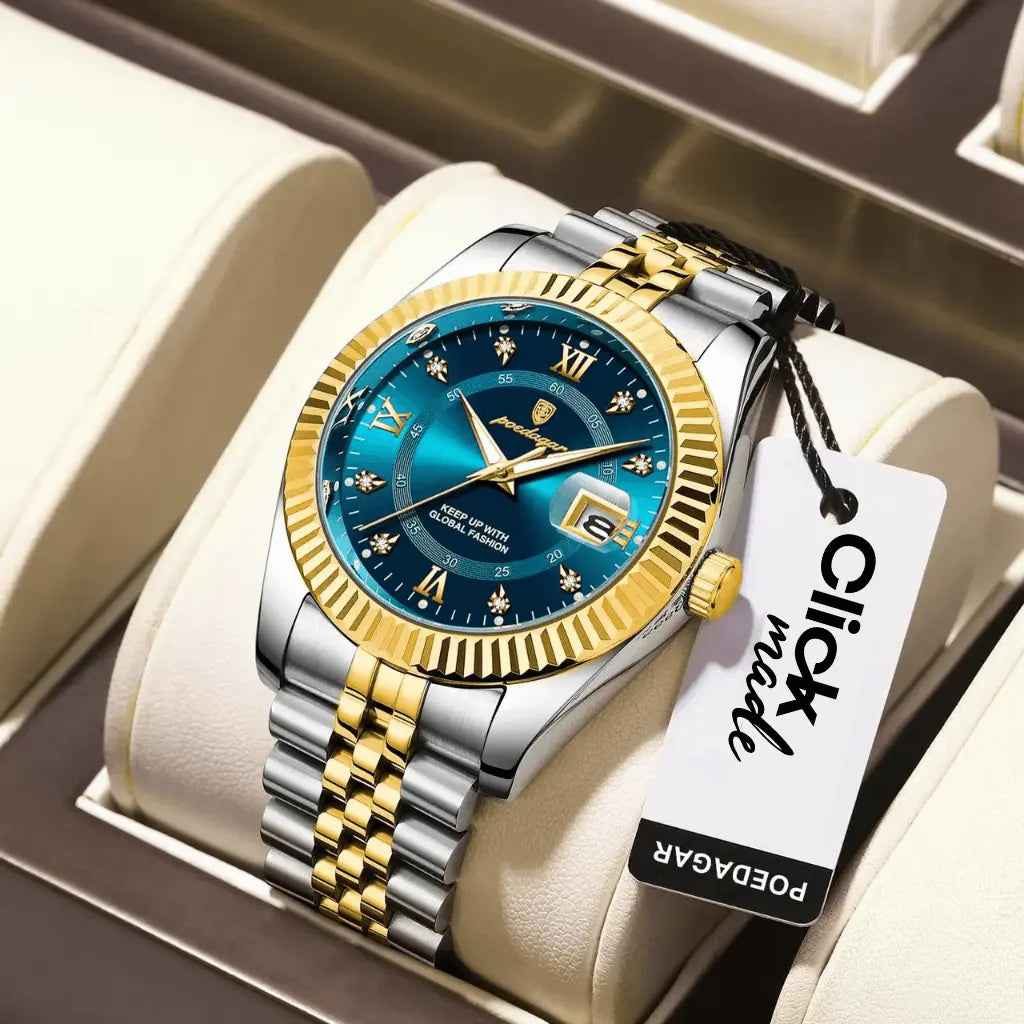 Relógio Masculino de Luxo Modelo Aurora