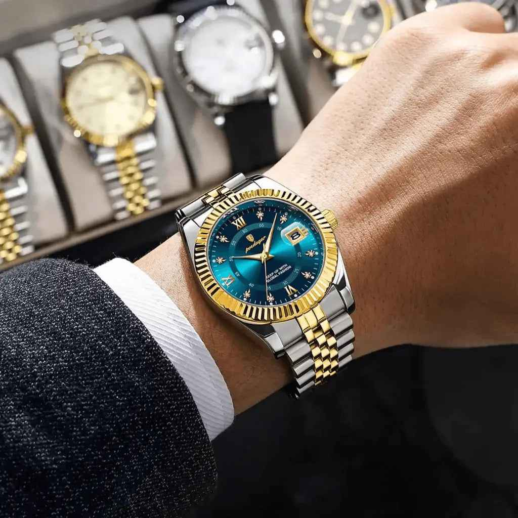 Relógio Masculino de Luxo Modelo Aurora