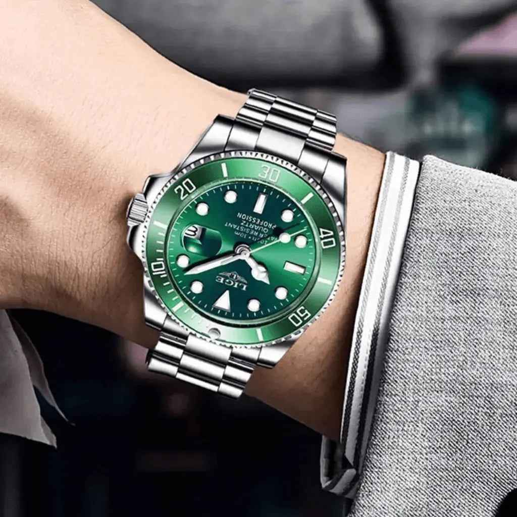 Relógio Masculino de Luxo Modelo Eclipse