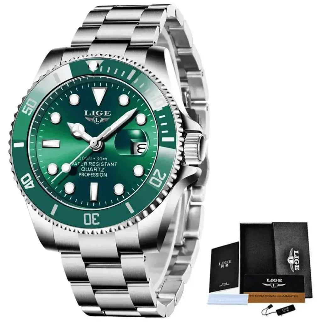 Relógio Masculino de Luxo Modelo Eclipse