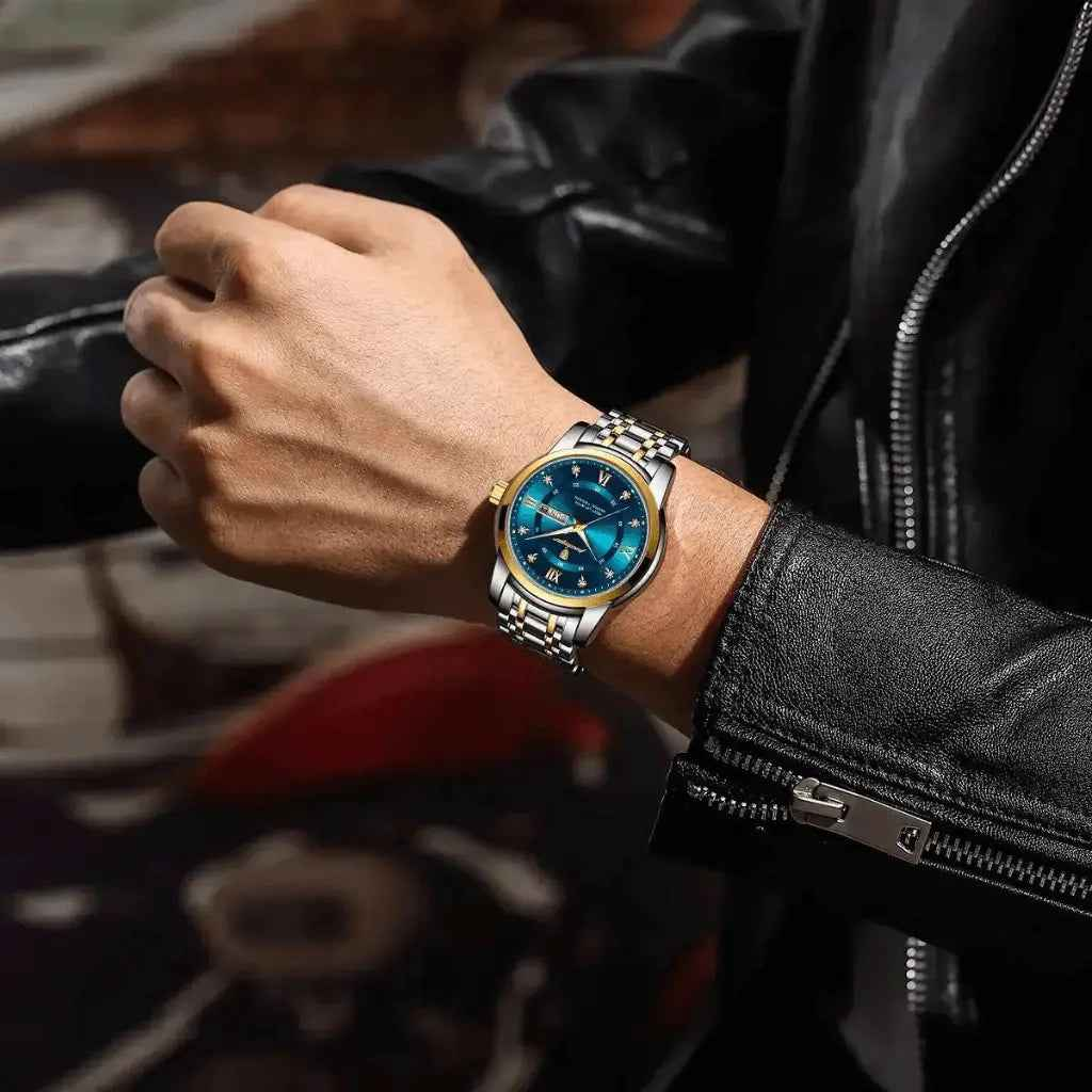 Relógio Masculino de Luxo Modelo Horizon