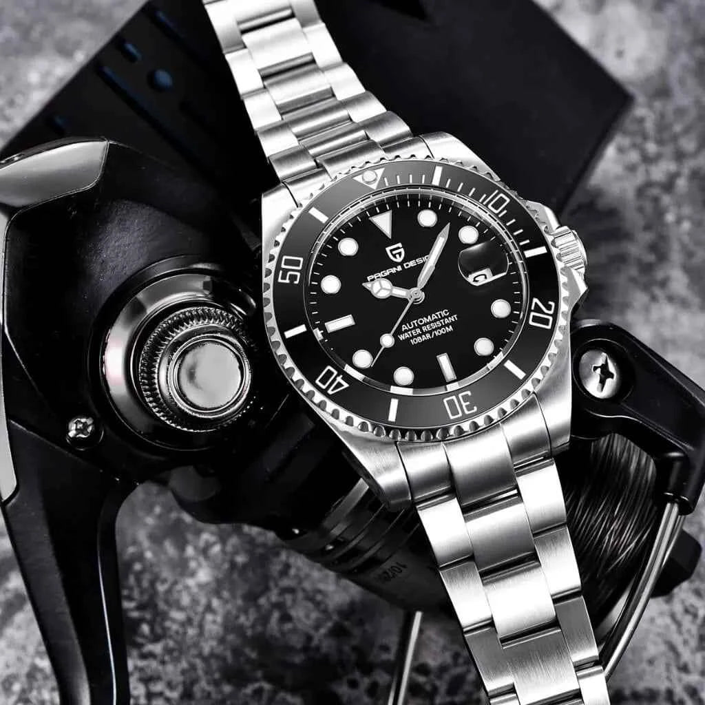 Relógio Masculino de Luxo – Pagani Design Nautilus Black