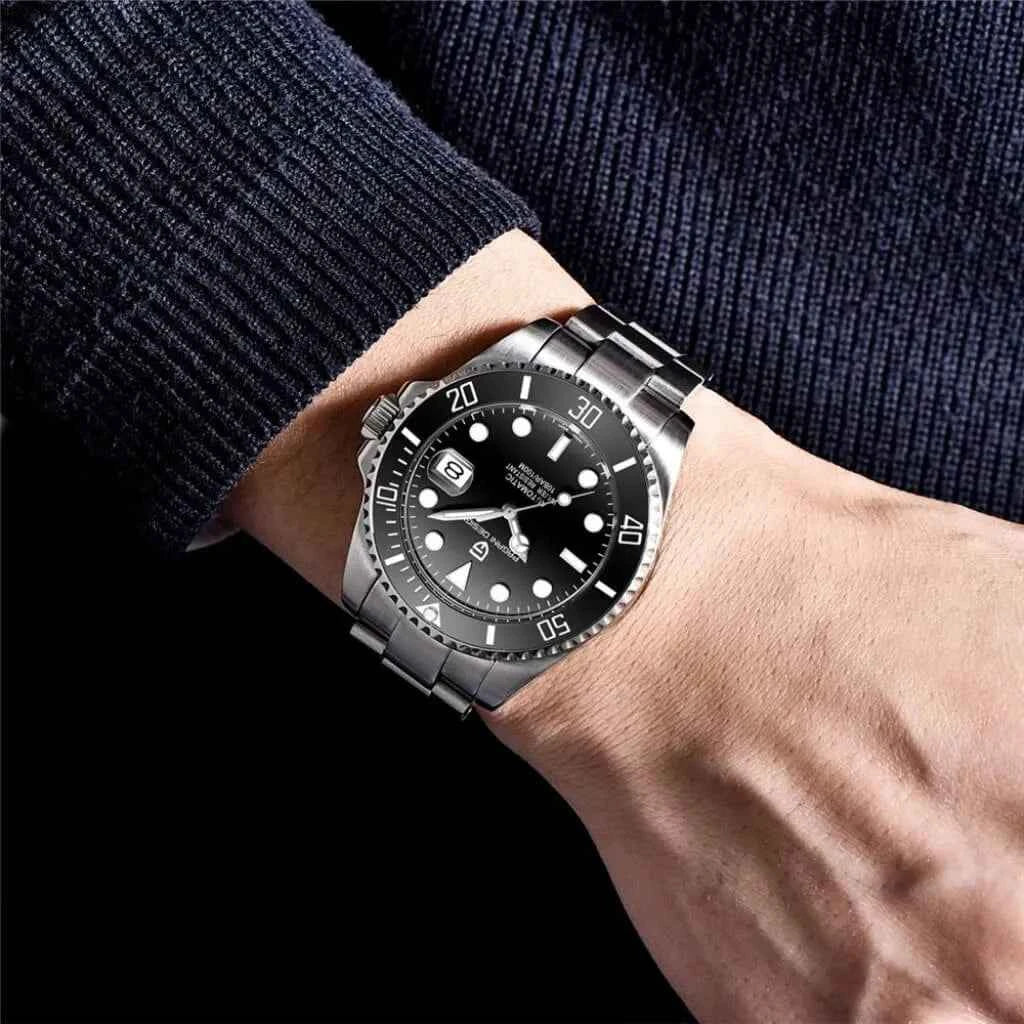 Relógio Masculino de Luxo – Pagani Design Nautilus Black