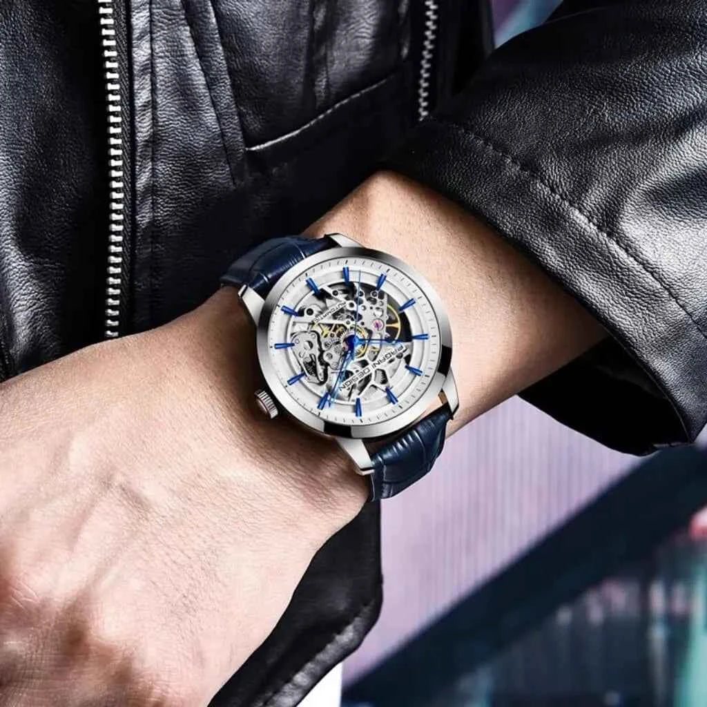 Relogio Pagani Design Modelo Specter Blue