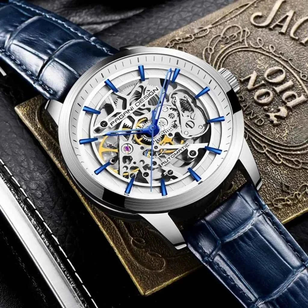 Relogio Pagani Design Modelo Specter Blue