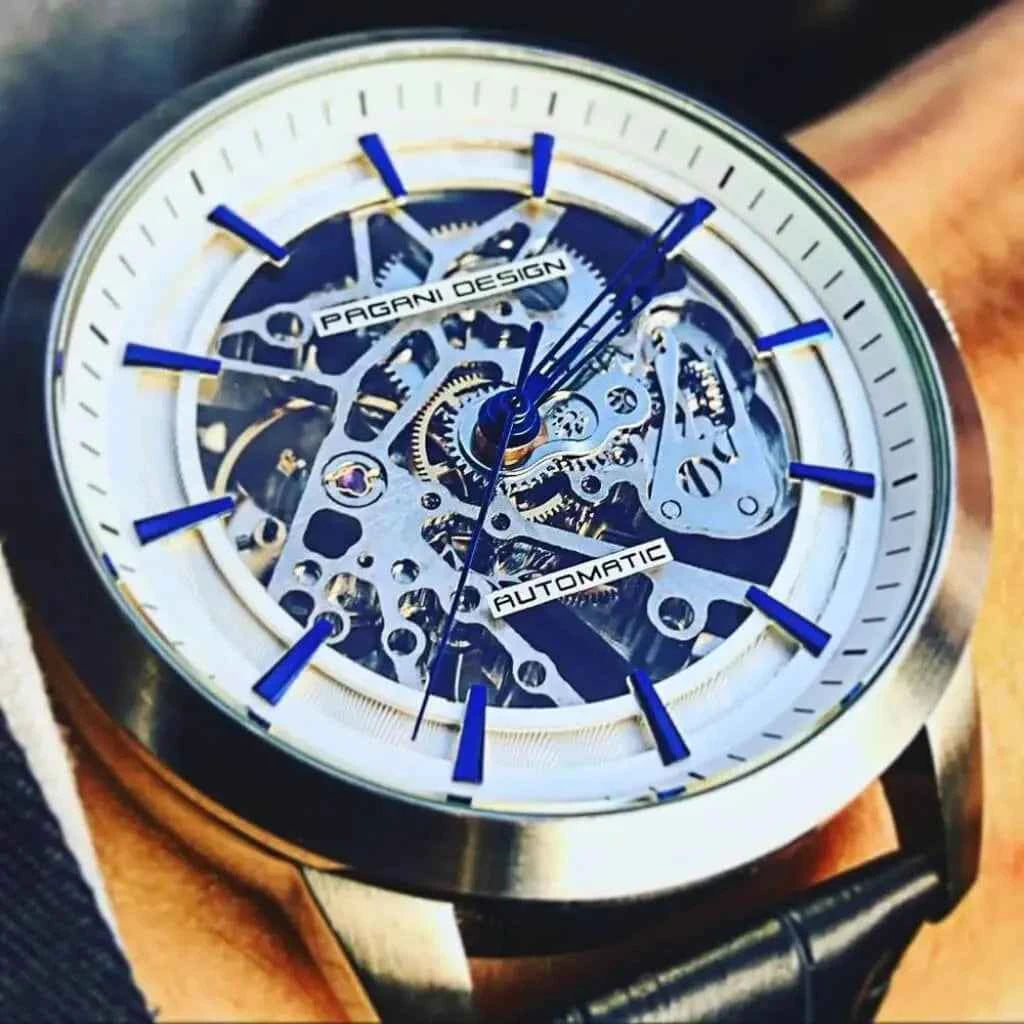 Relogio Pagani Design Modelo Specter Blue