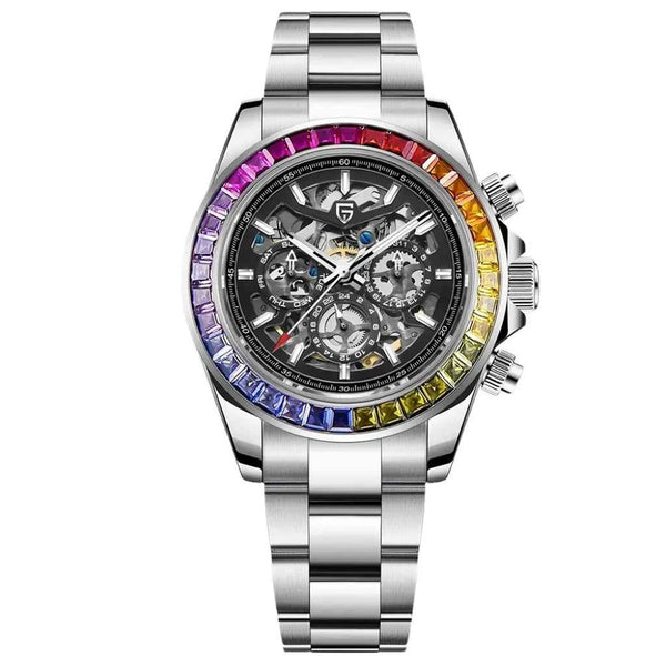 Relogio Pagani Design Modelo Rainbow